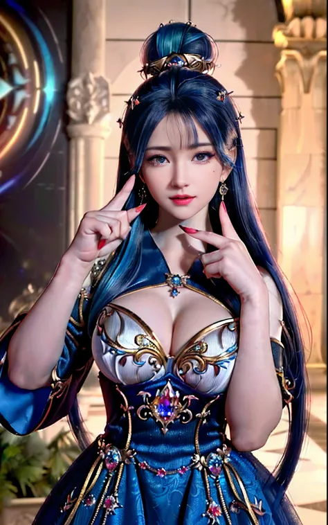 ((realisticity: 1.2)), ((realistic: 8K UHD)), ((best resolution: 8K UHD)), hyper detailed, best quality,masterpiece,highres,cg, ((1 girl hyper detailed and hyper realistic) ) , ((beautiful queen, hyper realistic and hyper detailed)),((white skin, beautiful...