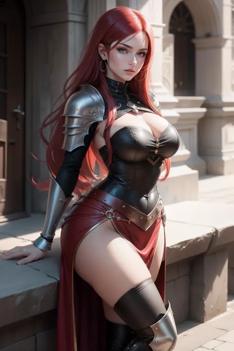 Erza Scarlet is one of the main characters in the series. The young woman with scarlet hair and brown eyes is described by Lucy Heartfilia herself as an incredible woman, very strict and who does not admit when others make mistakes. She is a slender figure...