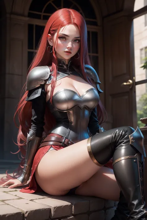 Erza Scarlet is one of the main characters in the series. The young woman with scarlet hair and brown eyes is described as an incredible woman, very strict and who does not admit when others make mistakes. She is a slender, elegant figure with well-designe...