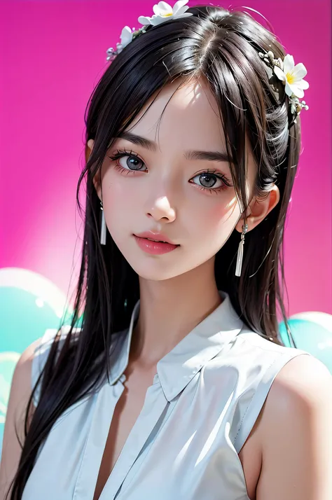 tmasterpiece， 1 beutiful girl， Detailed eyes， Puffy eyes， best qualtiy， （Realistis： 1.4）， RAW photogr， 1girll， cinmatic lighting， jpn，  Super beautiful， Beautiful skins， slim， （Ultra photo realsisim）， （hight resolution）， （8K）， （Very detailed）， （Most Best I...