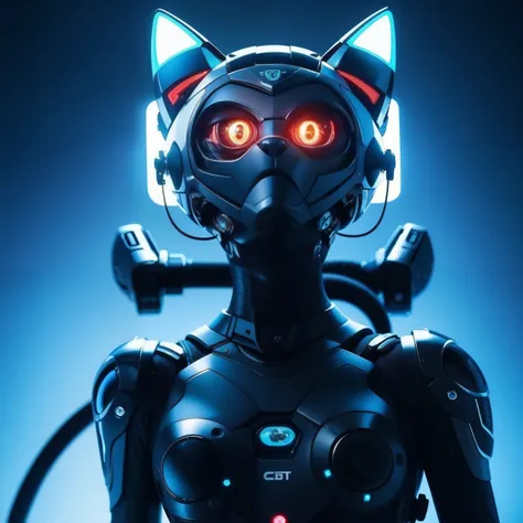 Cute cat、cyborgs、