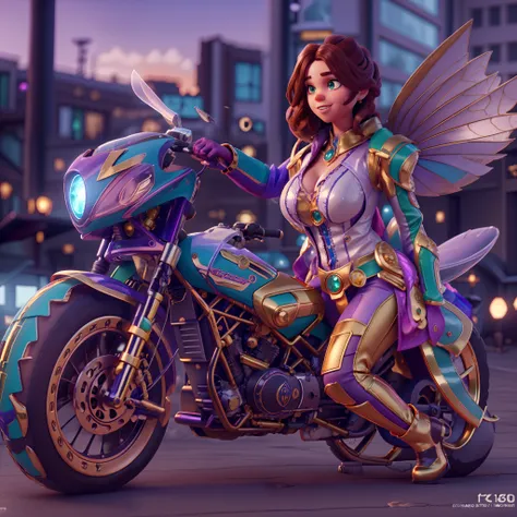 Masterpiece epic Urban bike_suit nickel mounted Motocycle_outfits optimal sunLight meticulously intricate luminescence volumetric lightning contrast ultra_high_resolution pro-Photorealistic ultra_high_quality ultra_sharpness focus accurate max perfection r...