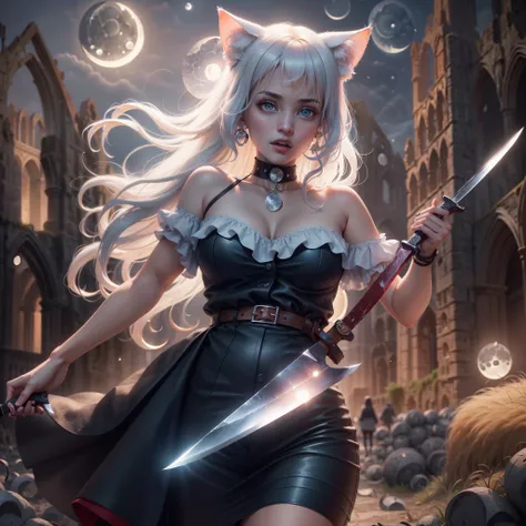 (Whitby Abbey:1.6),(Moonlight:1.8),BRAKE (A girl holding a large knife:1.6),(crazy eyes:1.5),licking tongue:1.5,Yandere:1.5,(nekomimi:1.5),action:1.6,BRAKE cowboy shot:1.6,low shot:1.3,BRAKE 8K,ray-tracing:1.7,(RAW Photo: 1.2), (Realism: 1.4), (Masterpiece...