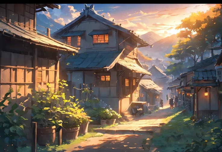 Peaceful village, When the first rays of the morning sun shine on the peaceful little village, The villagers are busy with their lives, Without noticing, An earth-shattering immortal cultivation plot is about to unfold in this seemingly ordinary place。