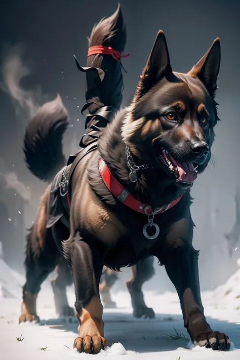 German Shepherd Ninja Dog