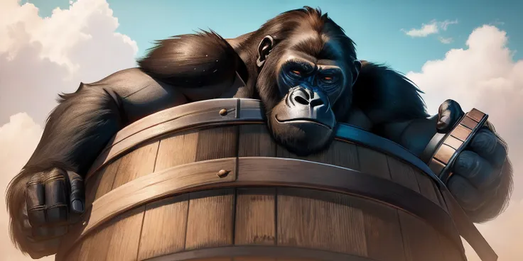 Barrel of gorillas