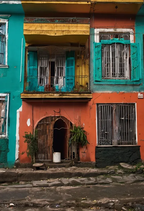 uma casa em cima de uma arvora no meio de uma cidade