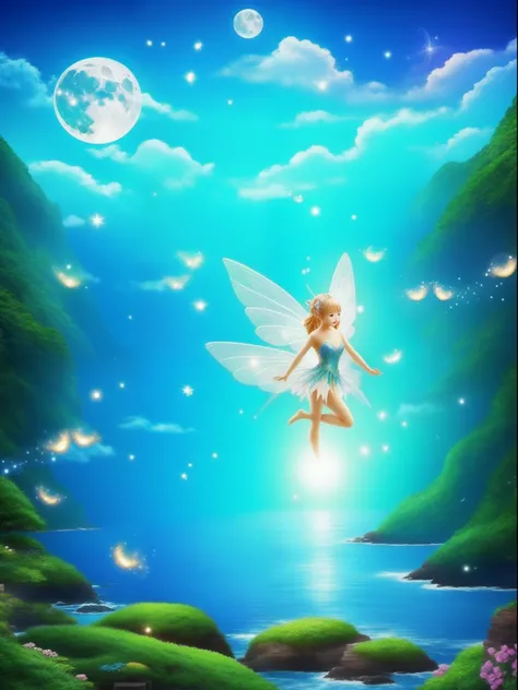 Shining Fairy、Shining fireflies、moon shining、Shining sea