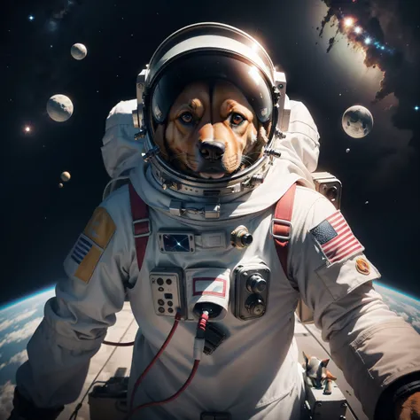 Dog astronaut