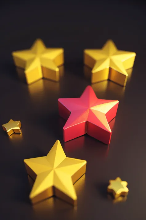 3D STAR Star Media LOGO