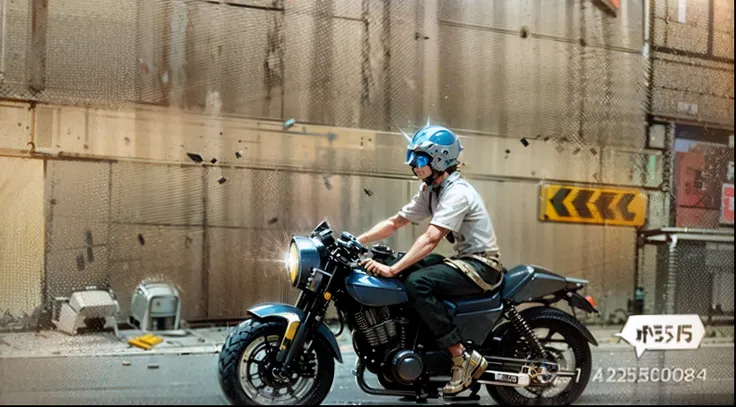 arafed man in a helmet and protective gear on a motorcycle, point of view of visor wearer, helmet on face, wearing helmet, reflection of phone in visor, wearing a round helmet, beautiful blue armet helmet, wearing a helmet, motorcycle helmet, holding helme...