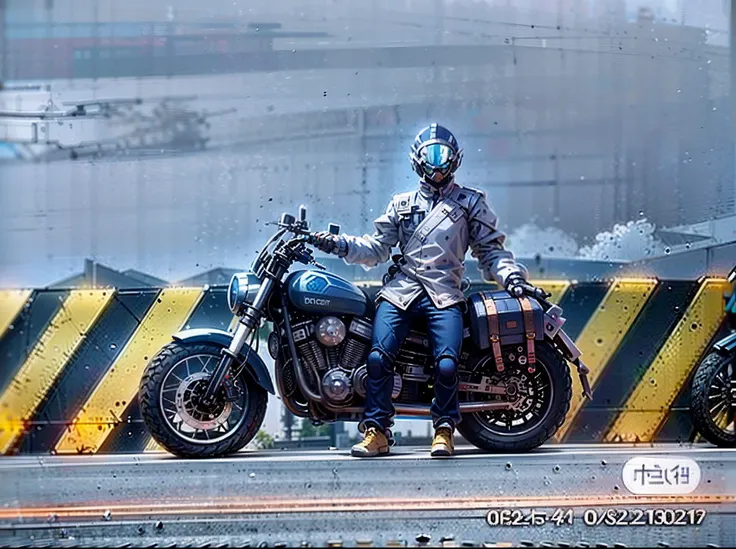 arafed man in a helmet and protective gear on a motorcycle, point of view of visor wearer, helmet on face, wearing helmet, reflection of phone in visor, wearing a round helmet, beautiful blue armet helmet, wearing a helmet, motorcycle helmet, holding helme...