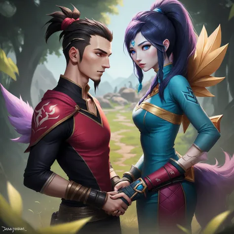 League of Legends couple avatar