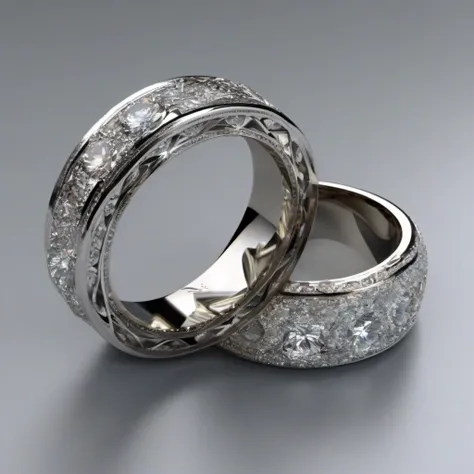 a ring, a jewel made of platinium and diamonds forged by the best blacksmiths in the world