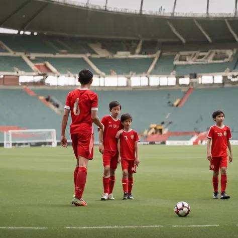 a height of 1.75m 12-year-old Chinese teenager,Wearing the number 7 shirt of the Portuguese national football team，Use snapshots to capture moments when teenagers play soccer，Use snapshots to capture moments when teenagers play soccer，Use snapshots to capt...