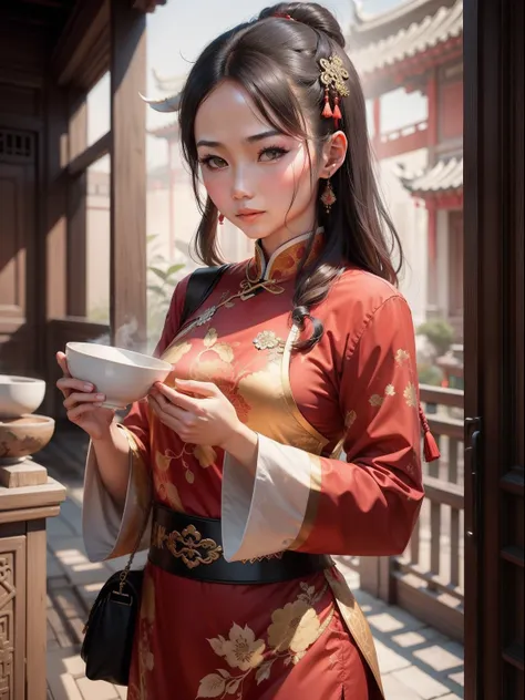 woman, China, ancient, traditional