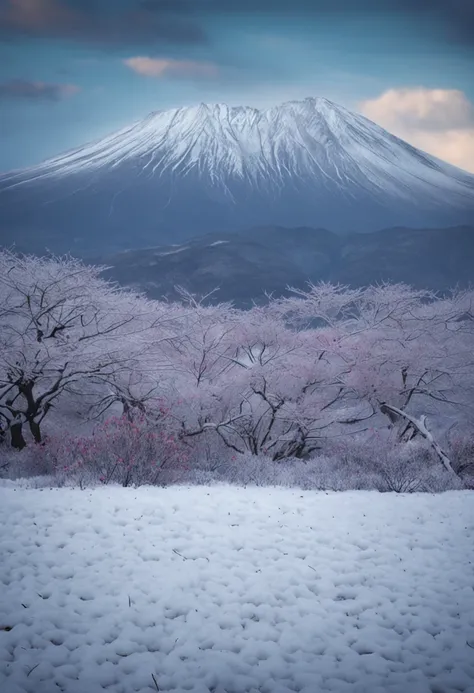 Winters，snowfield，sakurajima mai