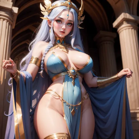 Goddess in costume