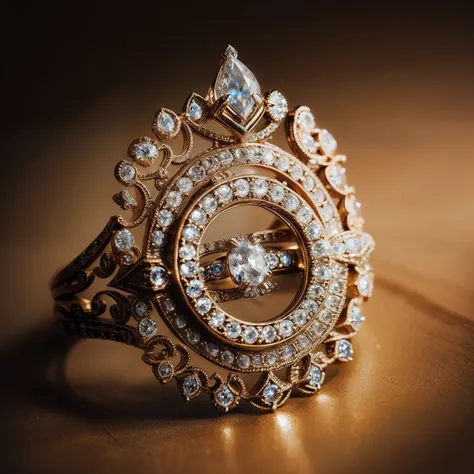 exquisitely encrusted ((ring)), elegant decoration, design ((rings)) inspired by the fire and flames, elegant design, finely cra...