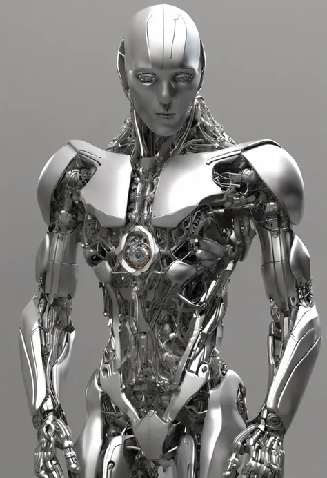 spider-man，Action Pose，corpo todo, Complex 3D rendering of beautiful and fascinating biomechanical male robot，Possui acabamento em porcelanato、Simulando、linda luz natural、Anel luminoso、1 mola 5 0 mm、Um guerreiro asteca、tristeza、、Tatuagem asteca、flor branca...