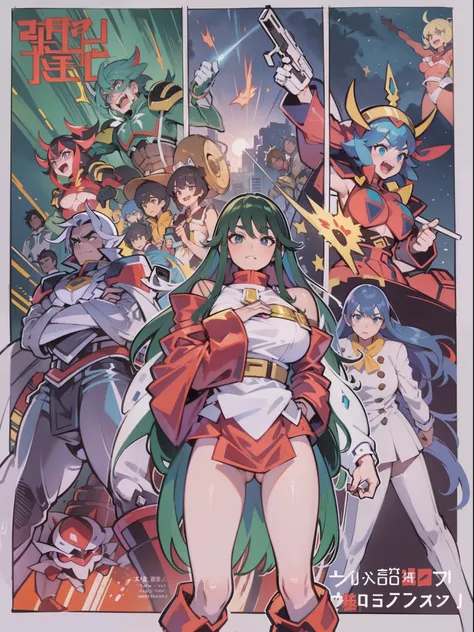 Getter Robo、Getter Robo MK2,Getter Robo Lady、