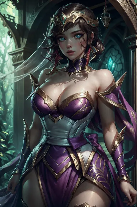 hyper realisitc， （full bodyesbian），（opulent））， league of legend， a high resolution， 1girll， ultra - detailed， （beautiful details...