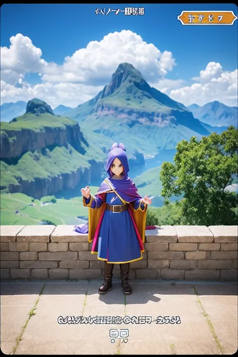 pixel game《dragon quest》，Game character design，（cavalier：1.4），Thick clouds，surrounded by cloud，16-bit pixel art