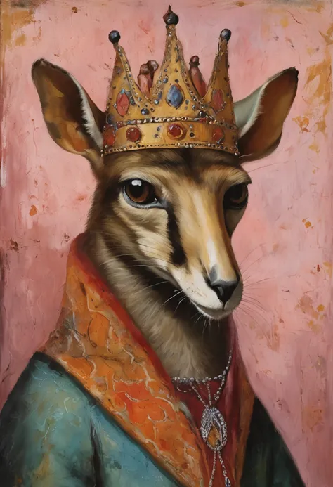 Gato de araffe vestindo uma coroa e um manto de rei, gato com roupas nobres, Retrato real, retrato de um velho rei medieval, retrato do velho rei medieval, retrato de um rei, gato elegante, Velho Rei Medieval, anthropomorphic cat, anthropomorphic cat, raw ...