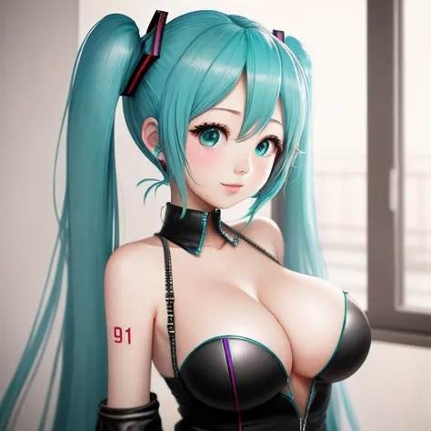 Big breasts Hatsune Miku