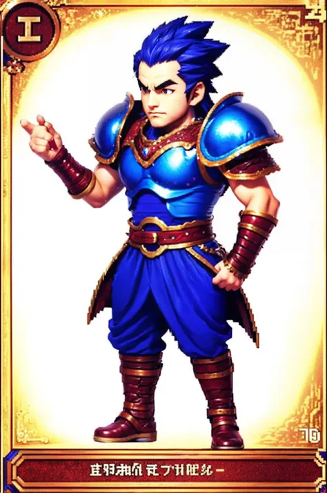 pixel game《dragon quest》，Game character design，（cavalier：1.4），Heavy armor，16-bit pixels