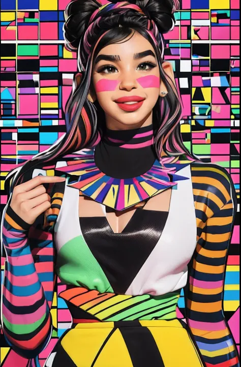 (DUA LIPA SMILE EDUARDO Kobra ,Romero Brito,The Filling Twins ,multidimensional geometric wall PORTRAIT, arte, Chibi,
Yang08k, lindo, Colouring,
Primary works, qualidade superior, melhor qualidade, Arte Oficial, Beautiful and Aesthetic), 512k