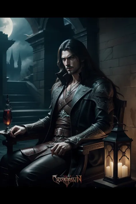 Castlevania Lord of the Shadows revenge hyper realistic super detailed Dynamic hyper realistic super detailed Dynamic poster advertising movie masterpiece hyper realistic