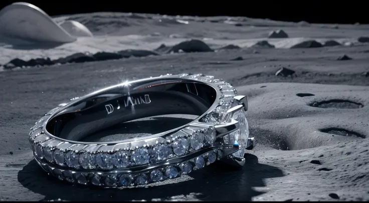 diamond ring phenomenon on the moon