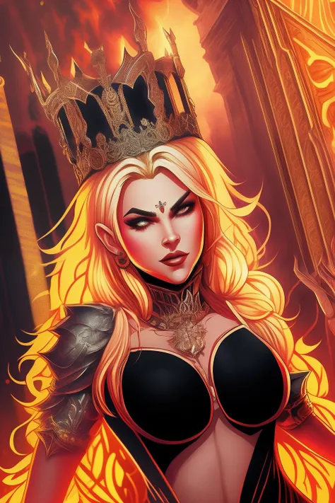 Diablo is a Blonde Queen Of The Darkness --auto --s2