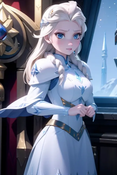 elsa in spacemarine armor, warhammer