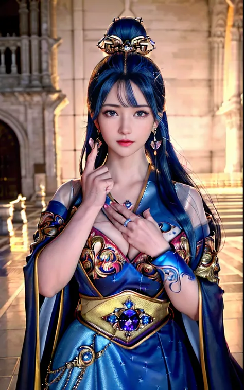 ((realisticity: 1.2)), ((realistic: 8K UHD)), ((best resolution: 8K UHD)), hyper detailed, best quality,masterpiece,highres,cg, ((1 girl hyper detailed and hyper realistic) ) , ((beautiful queen, hyper realistic and hyper detailed)),((white skin, beautiful...