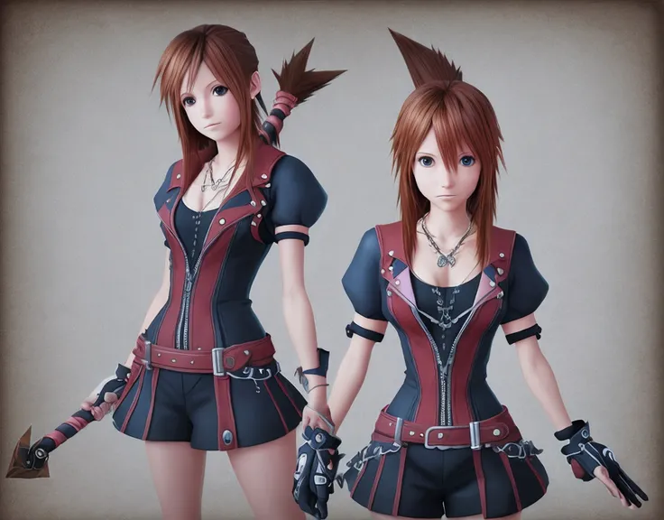 Kairi de kingdom hearts