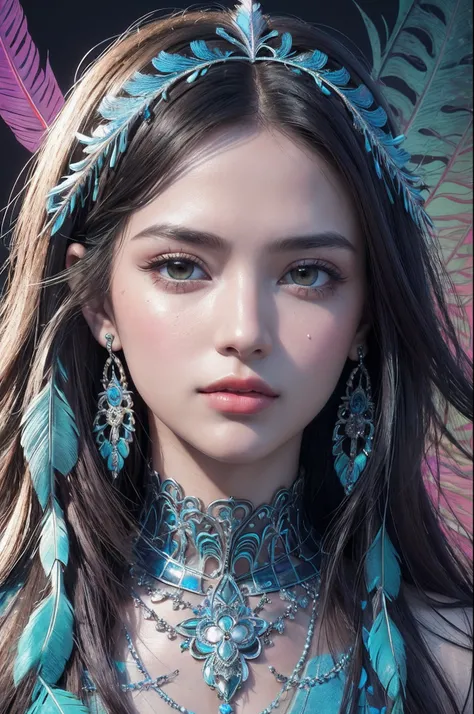 (((hyperrealistic face)))((((extreme realistic skin detail))) (face with detailed shadows)(masterpiece, top quality, best quality, official art, beautiful and aesthetic:1.2), (1girl:1.3), extremely detailed,(fractal art:1.1),(colorful:1.1)(flowers:1. 3),mo...