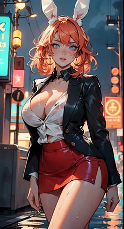 cute bunny girl,(((1girl))),((bunny girl with extremely cute and beautiful orange hair)),(((bunny girl,anthro furry cute,bunny-girl,bunny ears,bunny ears on head,big bunny ears))),


(large breasts:1.4),saggy breasts,(((red orange hair:1.35,colored inner h...