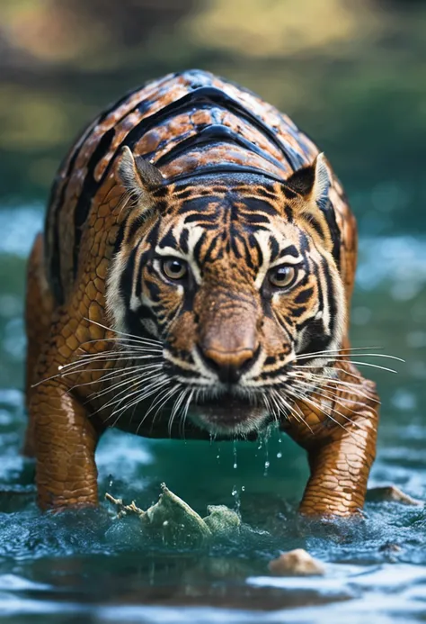 Water tiger turtle