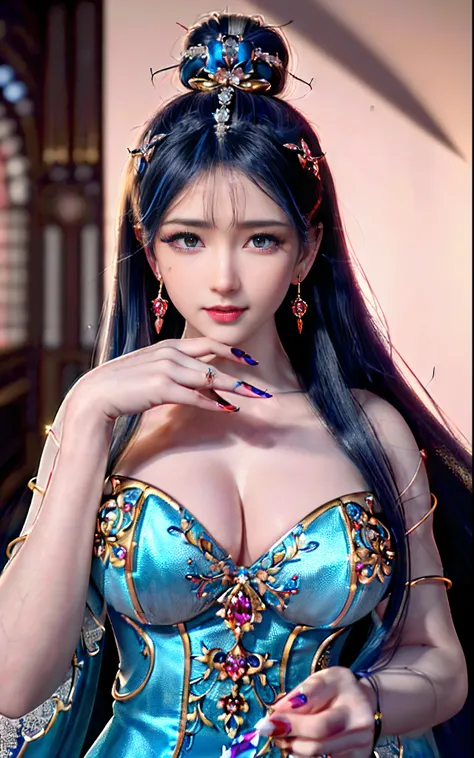 ((realisticity: 1.2)), ((realistic: 8K UHD)), ((best resolution: 8K UHD)), hyper detailed, best quality,masterpiece,highres,cg, ((1 girl hyper detailed and hyper realistic) ) , ((beautiful queen, hyper realistic and hyper detailed)),((white skin, beautiful...