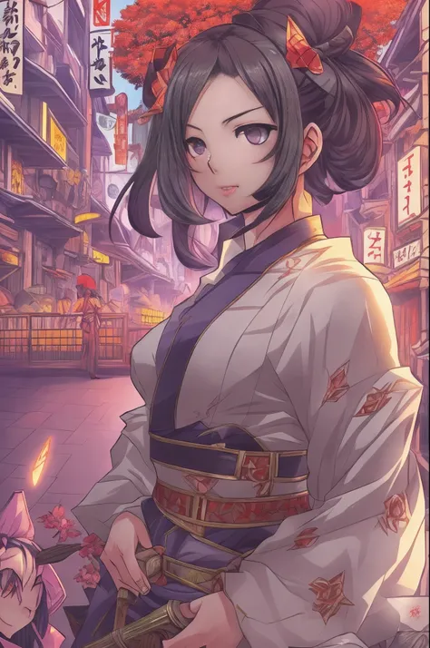 beautiful  Girl、Killer,The city of Edo