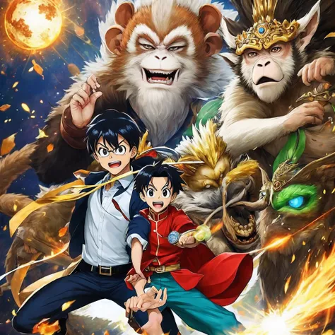 Detective Conan and Monkey King