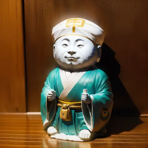 Mr. Jizo　Fortune up　white colors