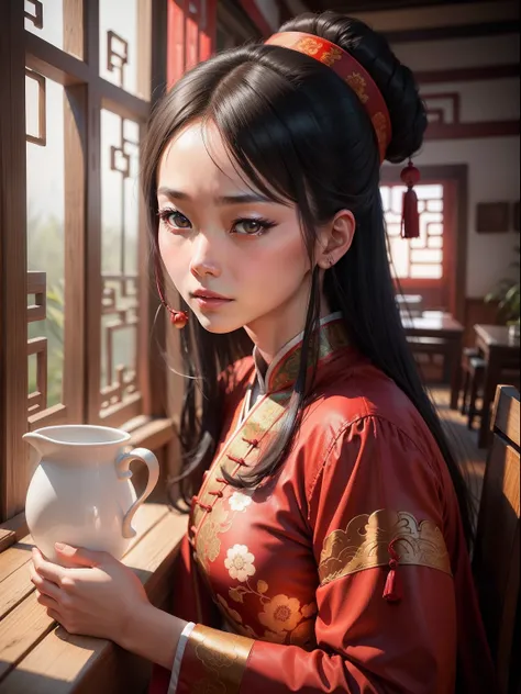 woman, China, ancient, traditional