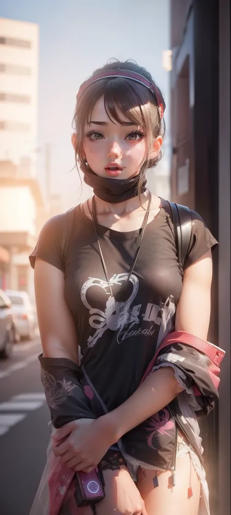 Anime cute girl, ultra realistic hot girl