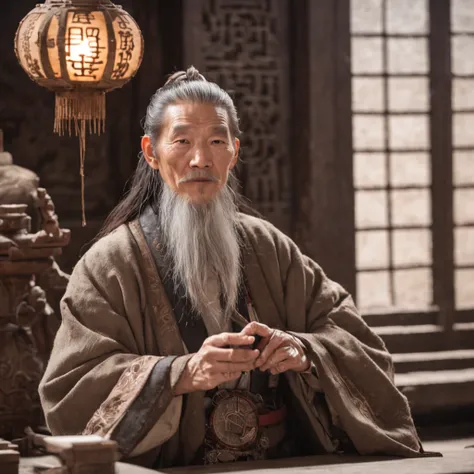 In an old palace，The old man who instructs the alchemist Fu Tuanzitou who cultivates the mysterious art，With a smile on his face。With him was a teenager with long hair and scruffy hair，Their deep pupils shone with a river of stars。On the walls of the palac...