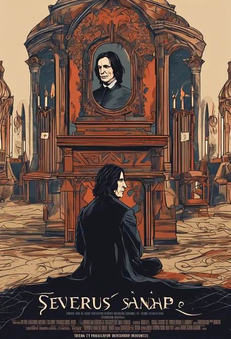 Severus Snape was ensconced in his chair by the fire, engrossed in a new book