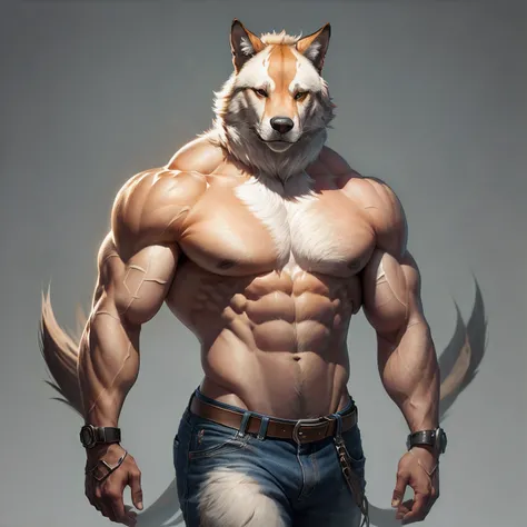 furry，musculature