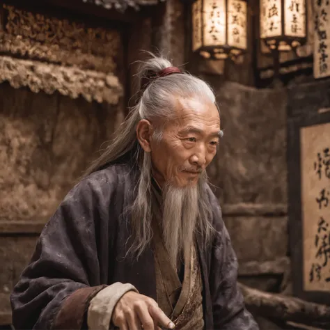 In an old palace，The old man who instructs the alchemist Fu Tuanzitou who cultivates the mysterious art，With a smile on his face。With him was a teenager with long hair and scruffy hair，Their deep pupils shone with a river of stars。On the walls of the palac...